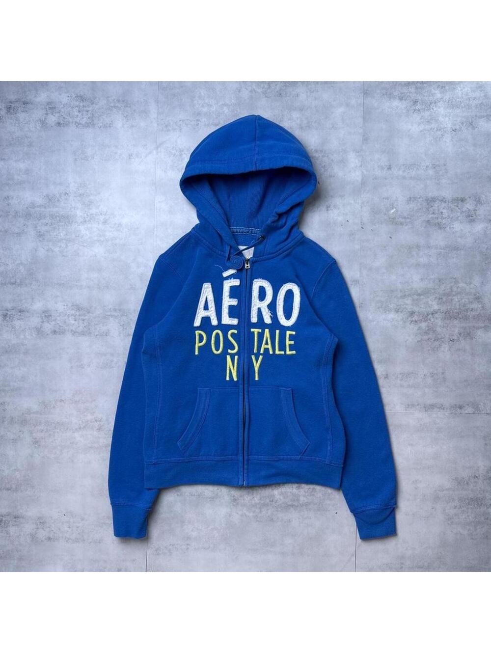 Y2K Aeropostale 00s Vintage Zip Up Hoodie Jacket